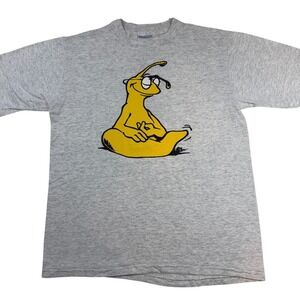 Vintage University of California, Santa Cruz UCSC Zen Slug T-Shirt – Gray L
